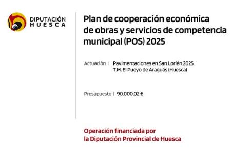 Imagen Ejecución Plan de obras y Servicios: Pavimentaciones en San Lorién 2025...