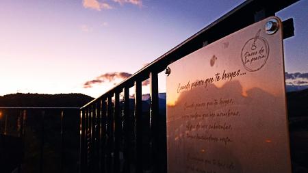 Imagen Visita guiada al paseo de la poesía en El Pueyo de Araguás